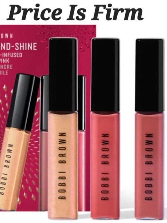 Bobbi Brown Other - BOBBI BROWN Swipe-And-Shine Crushed Oil-infused Gloss Trio Pink